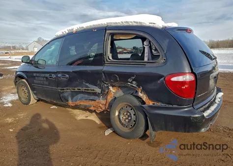 2005 Chrysler Town & Country Lx из США, поврежденный, VIN 2C4GP44R15R165661